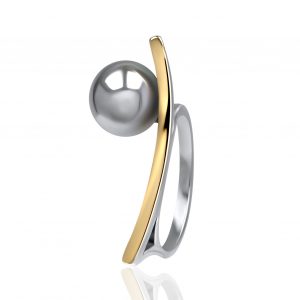 Minimalistischer Silberring<br /><h4><span class="OYPEnA font-feature-liga-off font-feature-clig-off font-feature-calt-off text-decoration-none text-strikethrough-none">(925er Sterlingsilber & 9kt Gold)</span></h4>